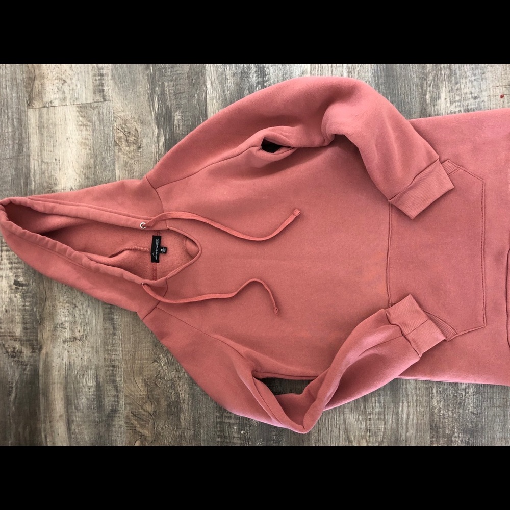 Blush pink hoodie